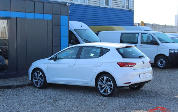 Seat Leon cena 37900 przebieg: 114623, rok produkcji 2013 z Stoczek Łukowski małe 106